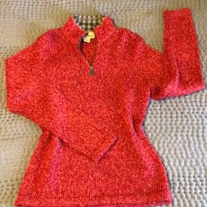 Woolrich red pullover sweater